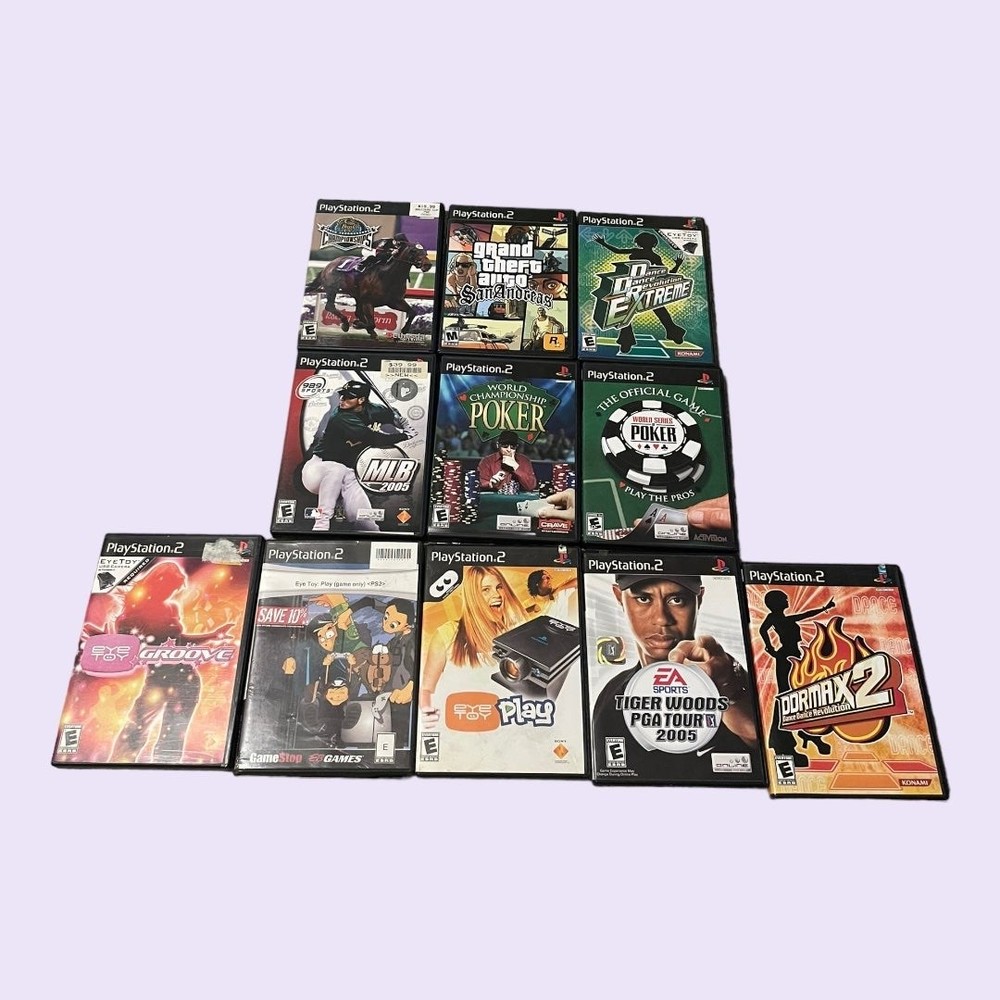 PS2 Bundle of 11‎ PS2 Games